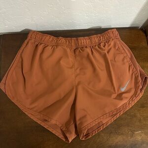 Nike Orange Athletic Shorts